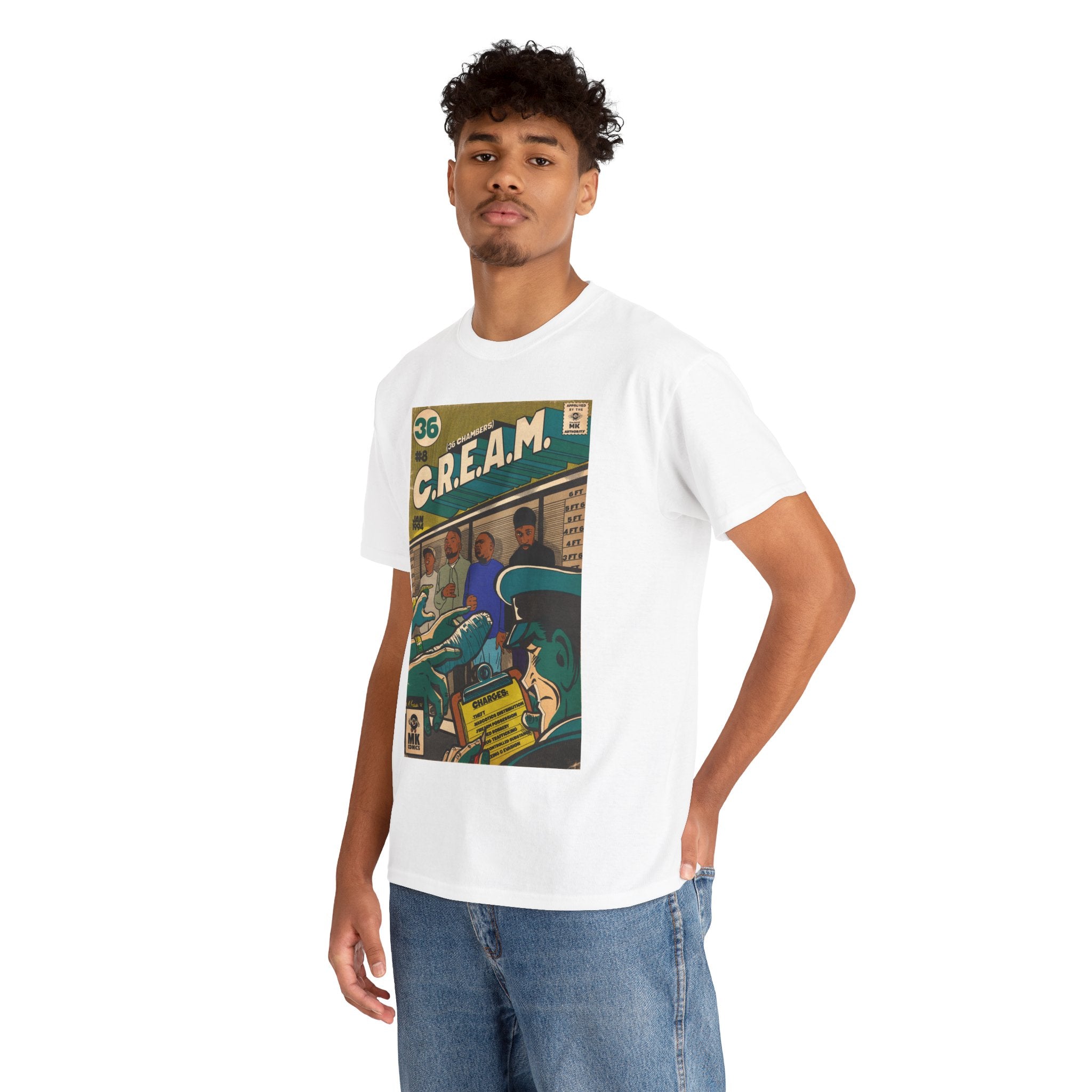 CREAM - MK Classic - Unisex Heavy Cotton Tee