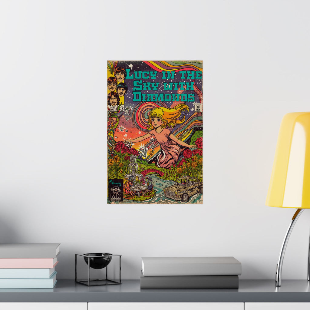 Lucy in the Sky with Diamonds - Matte Vertical Posters