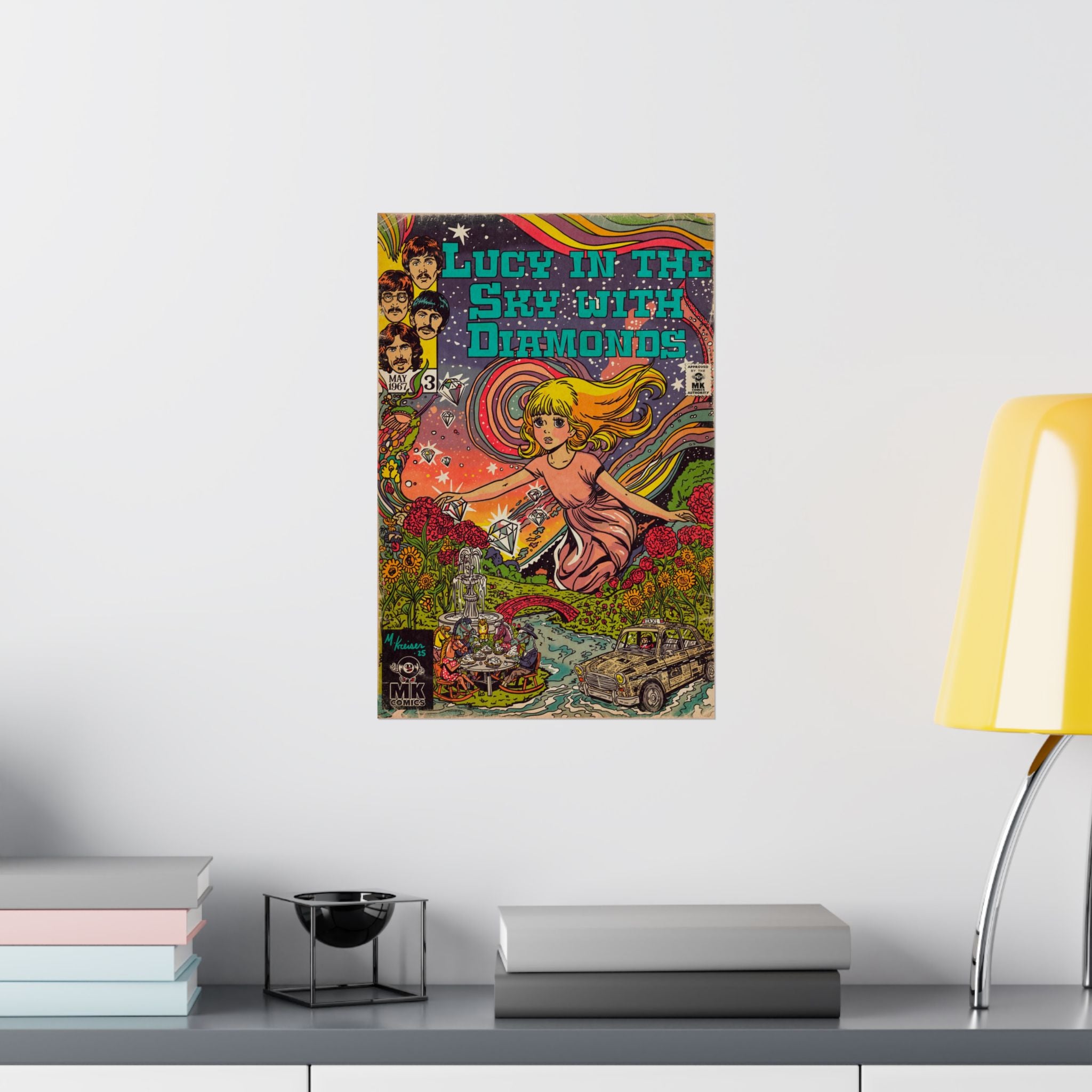 Lucy in the Sky with Diamonds - Matte Vertical Posters