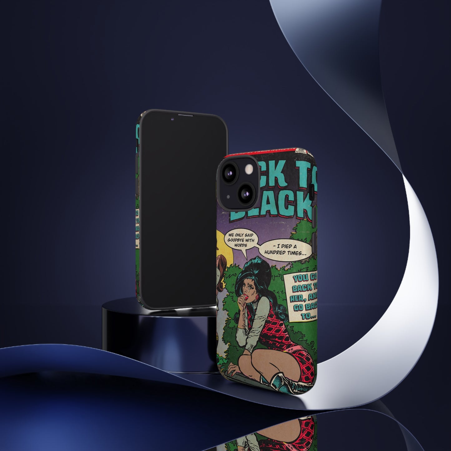 Amy Winehouse - Back to Black - Tough Phone Cases