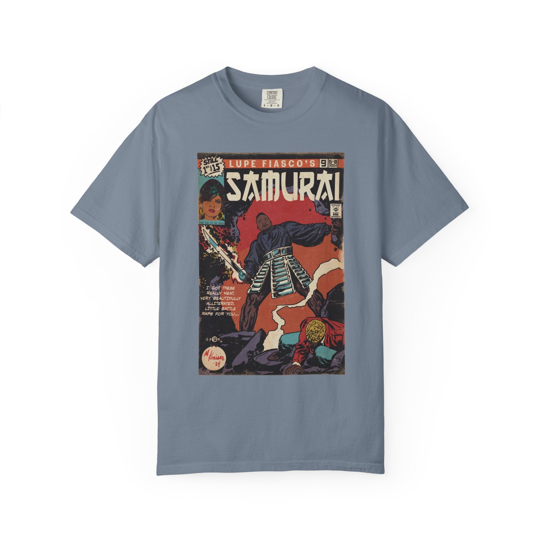 Samurai - Unisex Comfort Colors T-shirt