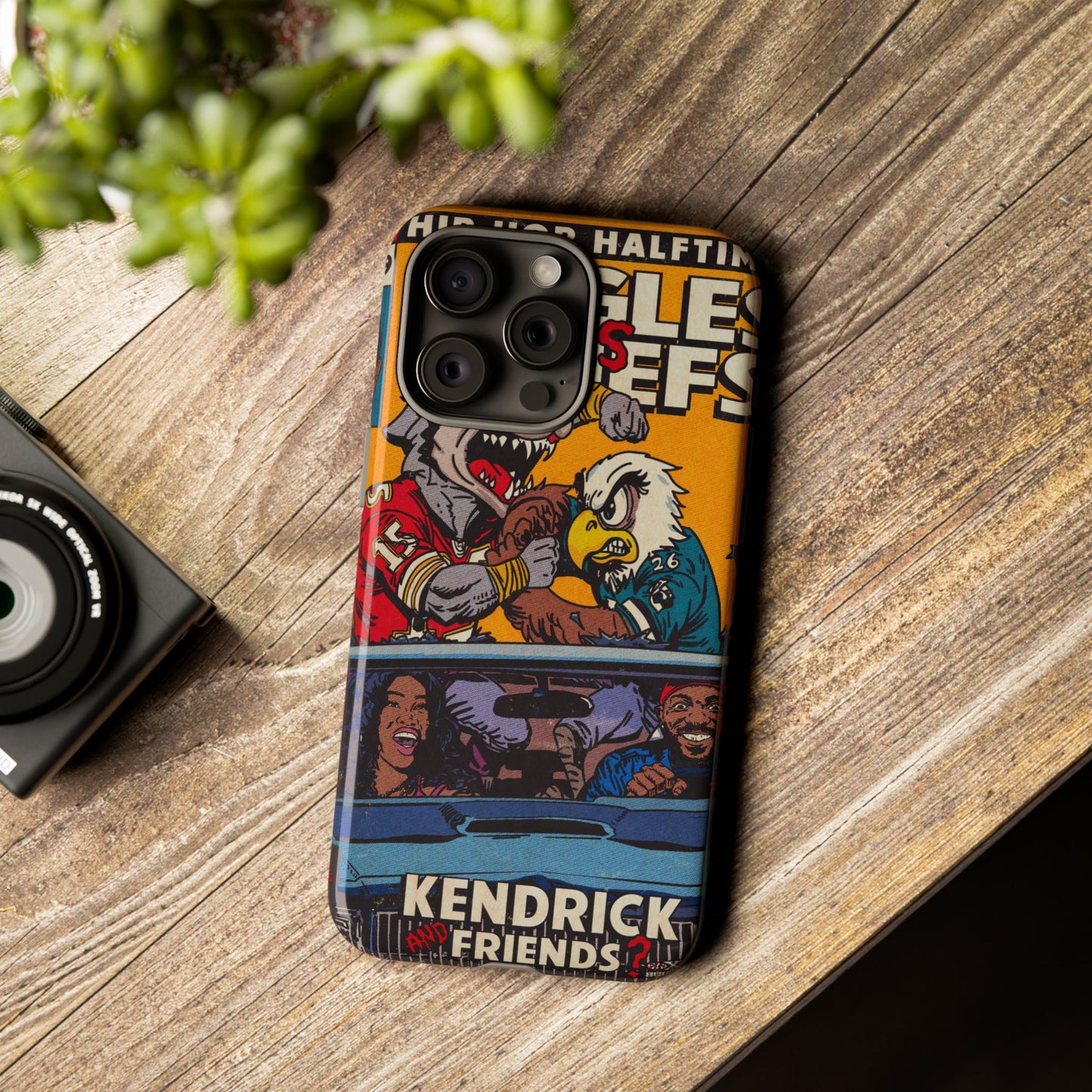 Kendrick & SZA - 2025 Halftime - Eagles vs Chiefs - Tough Phone Cases