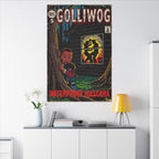 Waterproof Mascara - Golliwog - Matte Canvas, Stretched, 0.75" (Multi-Size)