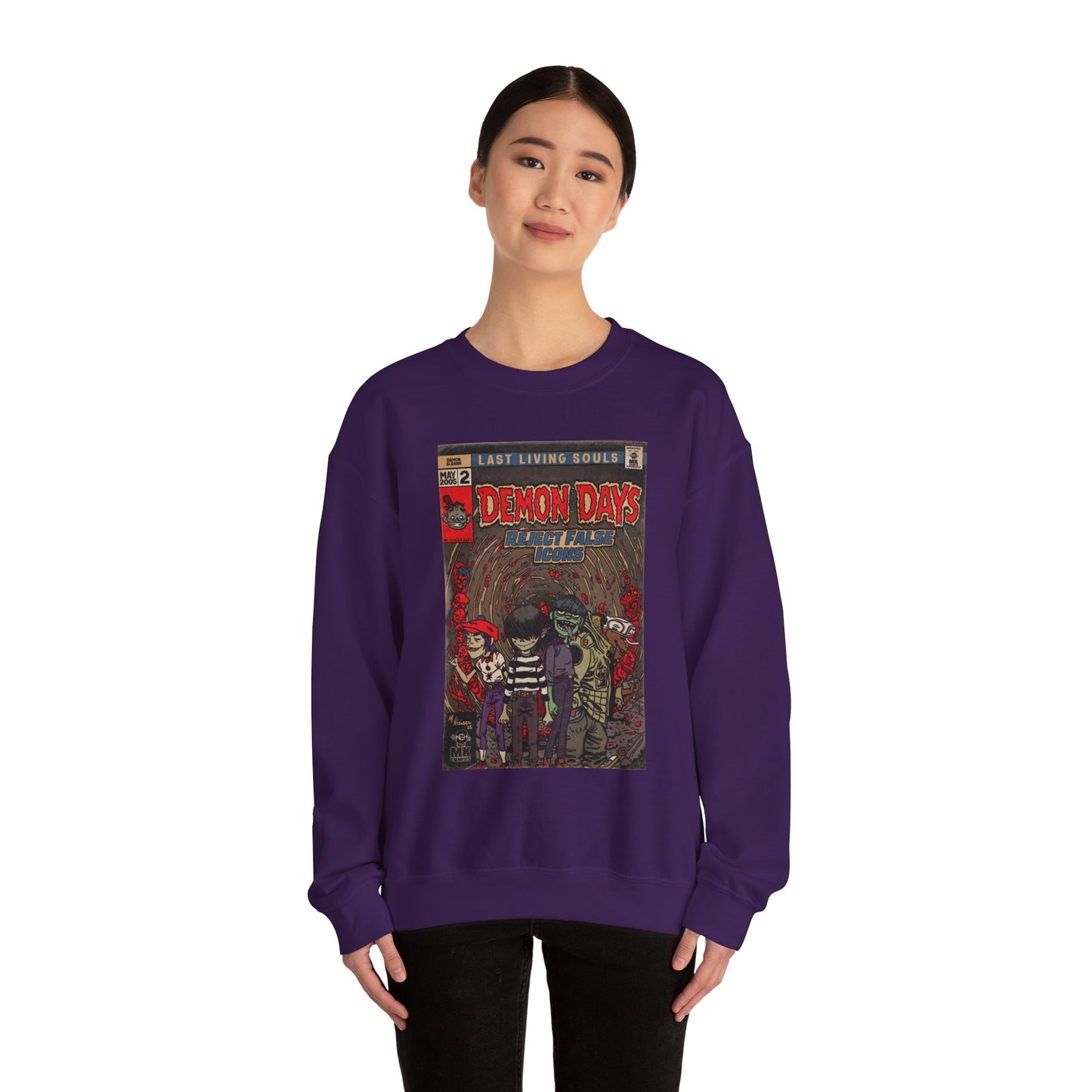Demon Days - Unisex Heavy Blend™ Crewneck Sweatshirt