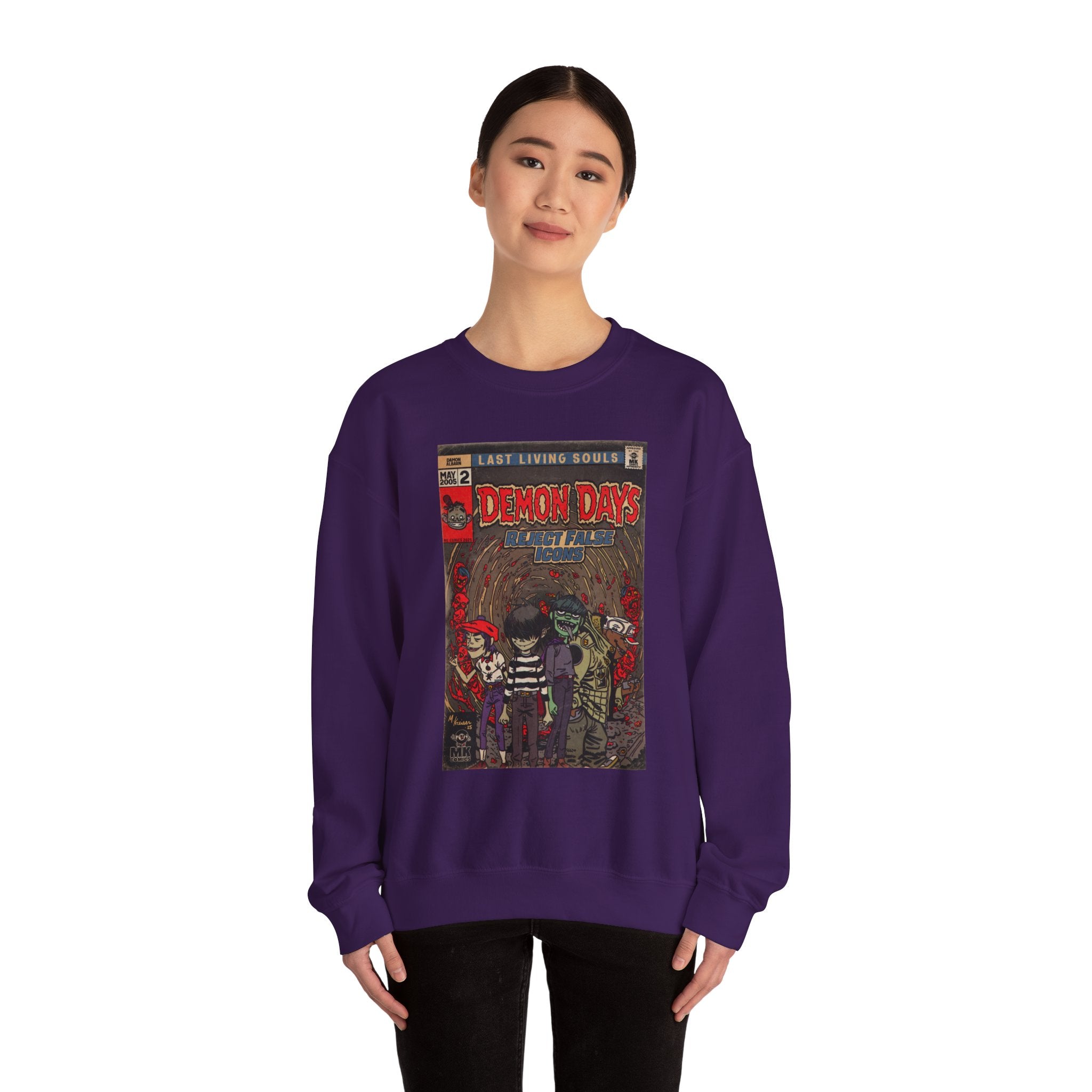 Demon Days - Unisex Heavy Blend™ Crewneck Sweatshirt