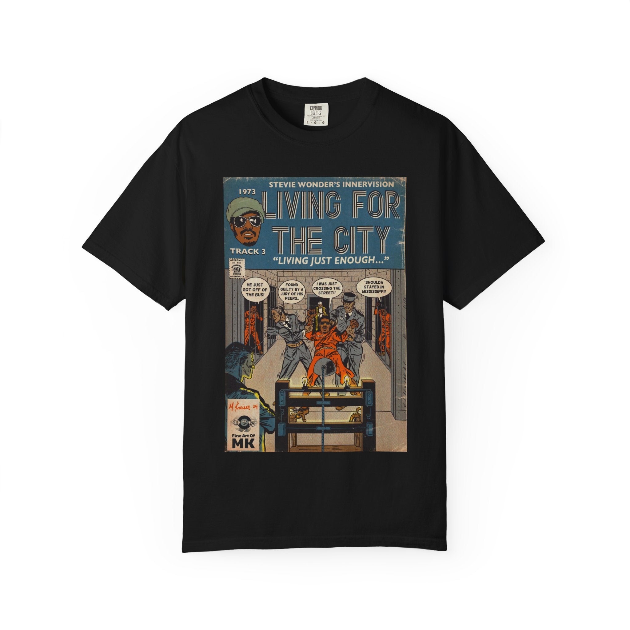Living For The City - Unisex Comfort Colors T-shirt