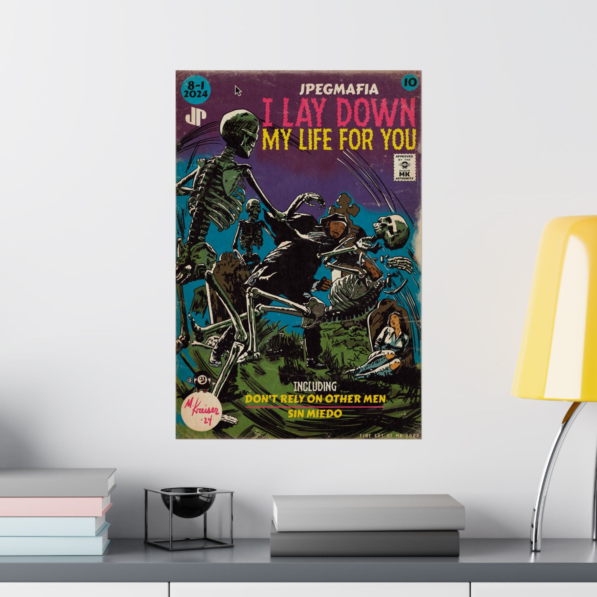 I Lay Down My Life For You - Matte Vertical Poster