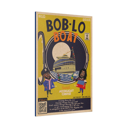 Boblo Boat - Matte Canvas, Stretched