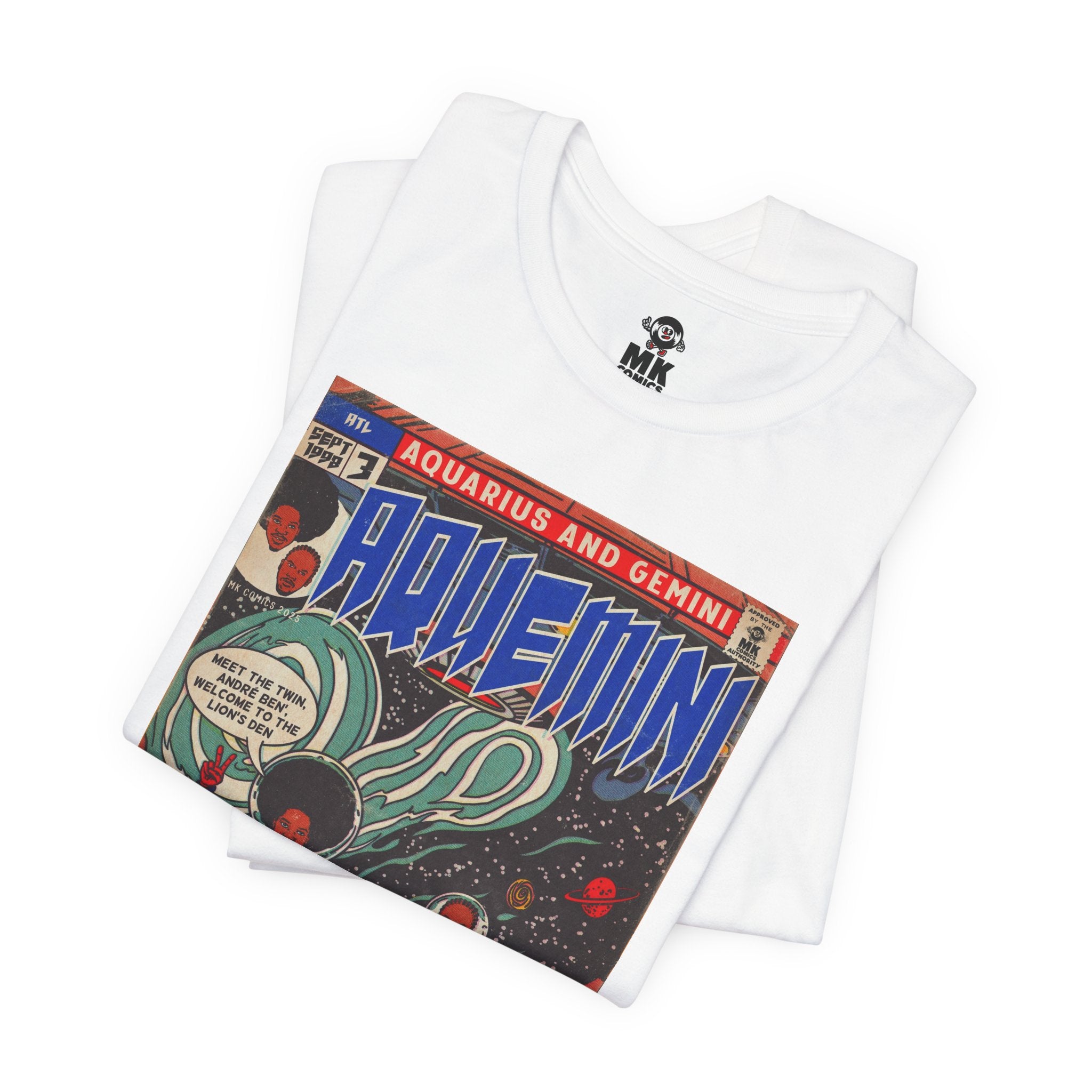 Aquemini - Comic Book Art - Unisex Jersey Short Sleeve Tee