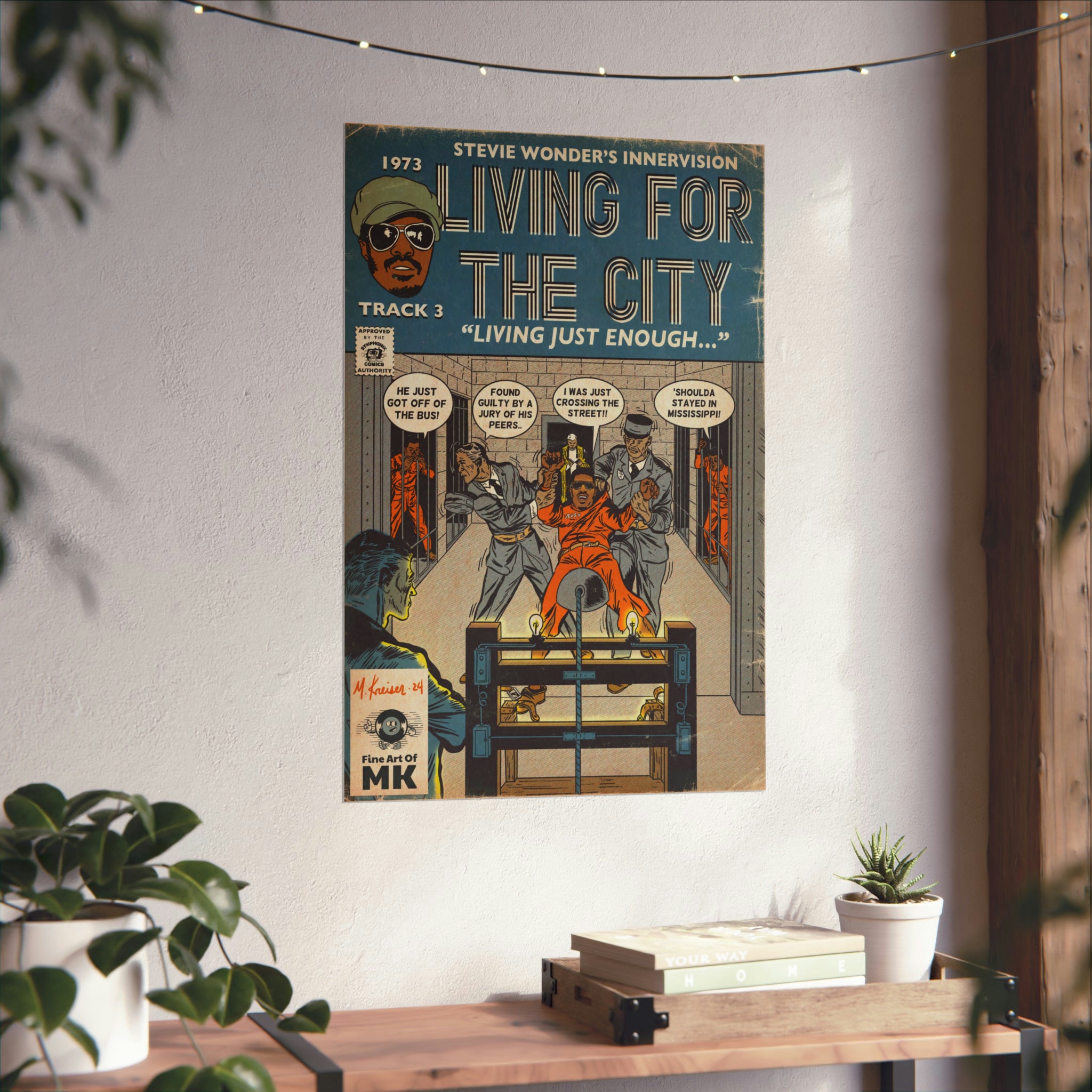Living For The City - Matte Vertical Posters