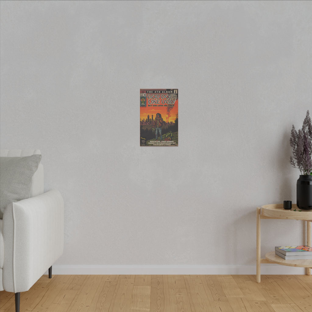 God Does Like Ugly - Matte Canvas, Stretched, 0.75" (Multi-Size)
