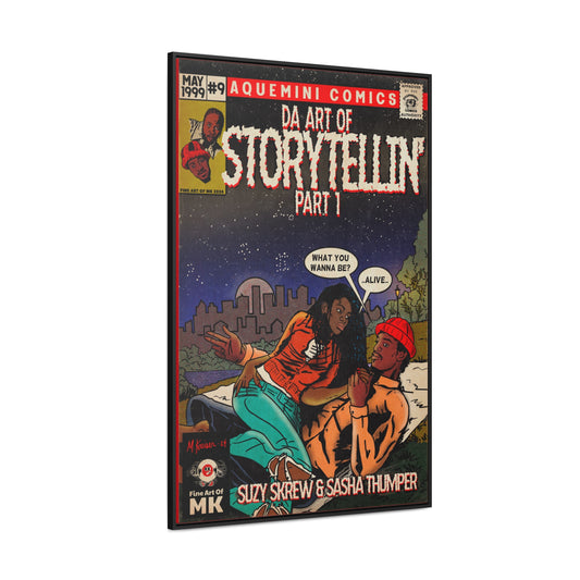 OutKast Da Art of Storytellin’ Part 1 - Gallery Canvas Wraps, Vertical Frame