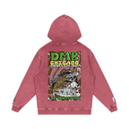 The Crappening -  Snow Washed Loose Cotton Hoodie