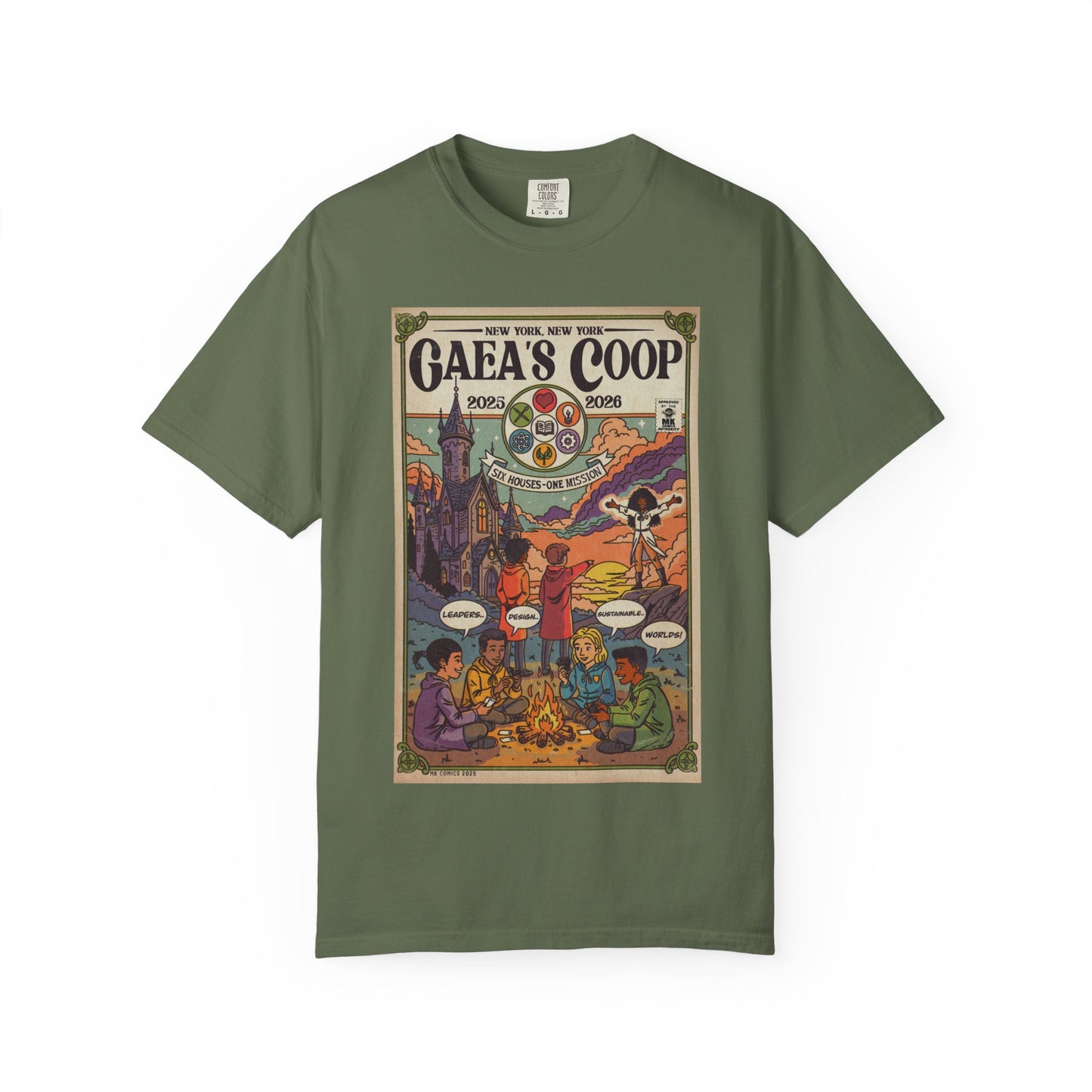 Gaea's Coop - Unisex Comfort Colors T-shirt