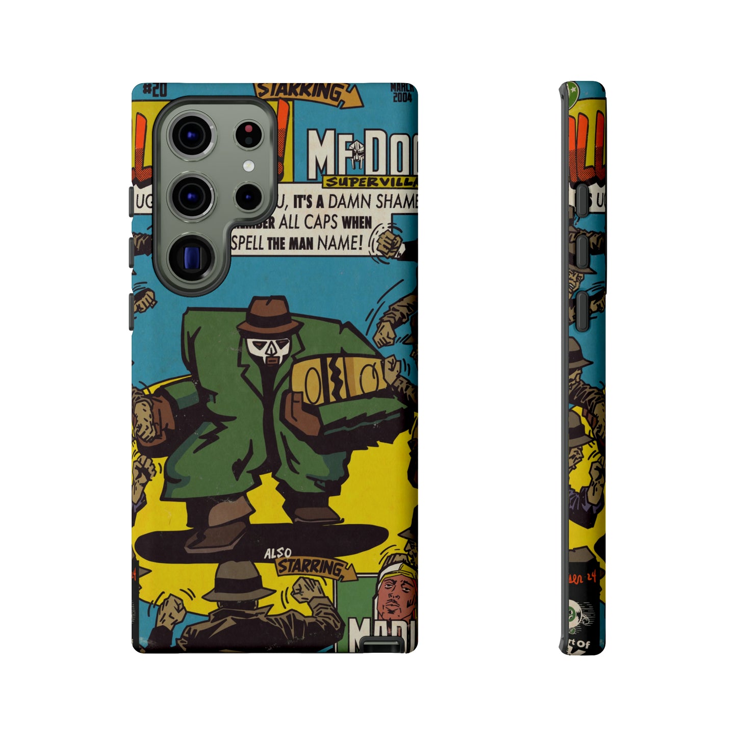 MF DOOM - All Caps - Tough Phone Cases