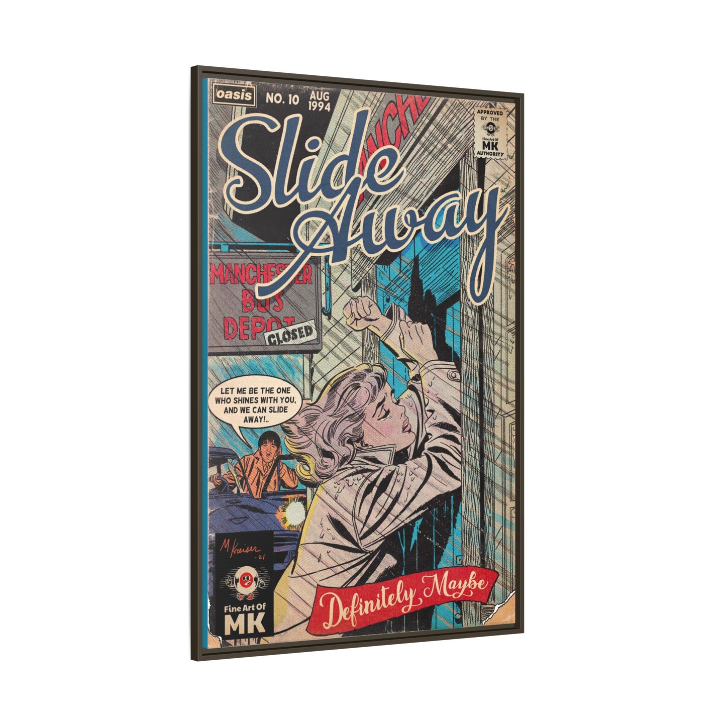 Oasis - Slide Away - Gallery Canvas Wraps, Vertical Frame