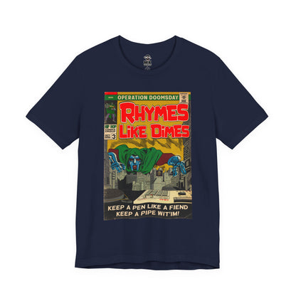 Rhymes Like Dimes - Unisex Jersey Short Sleeve Tee