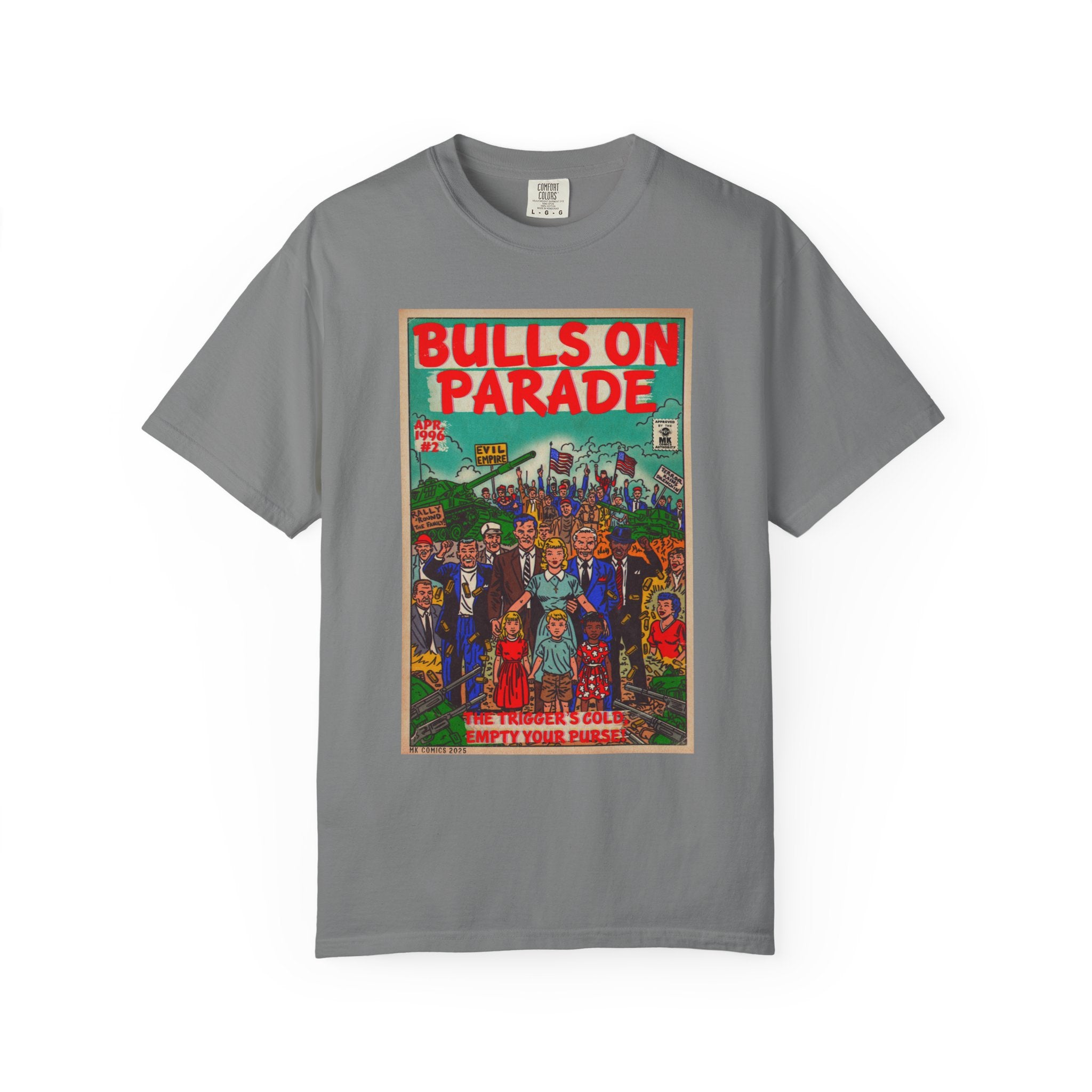 Bulls Parade - Unisex Comfort Colors T-shirt