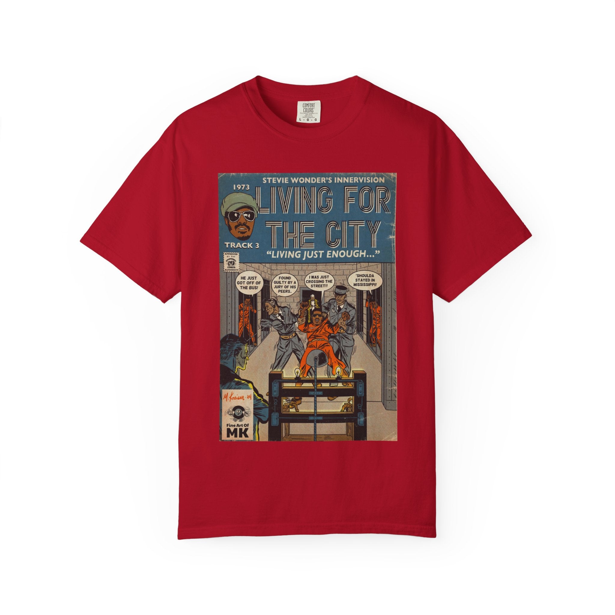 Living For The City - Unisex Comfort Colors T-shirt