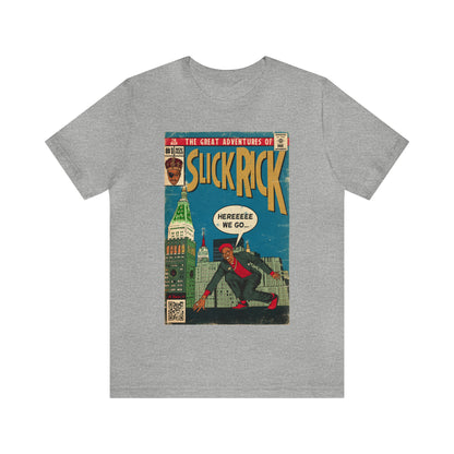 The Great Adventures of Slick Rick - Comic Art - Unisex Jersey Short Sleeve Tee