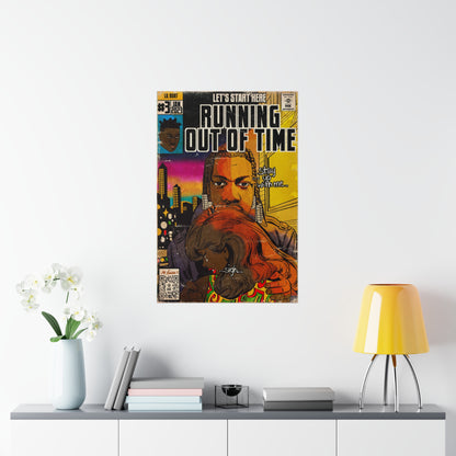 Lil Yachty - Running Out Of Time - Vertical Matte Poster