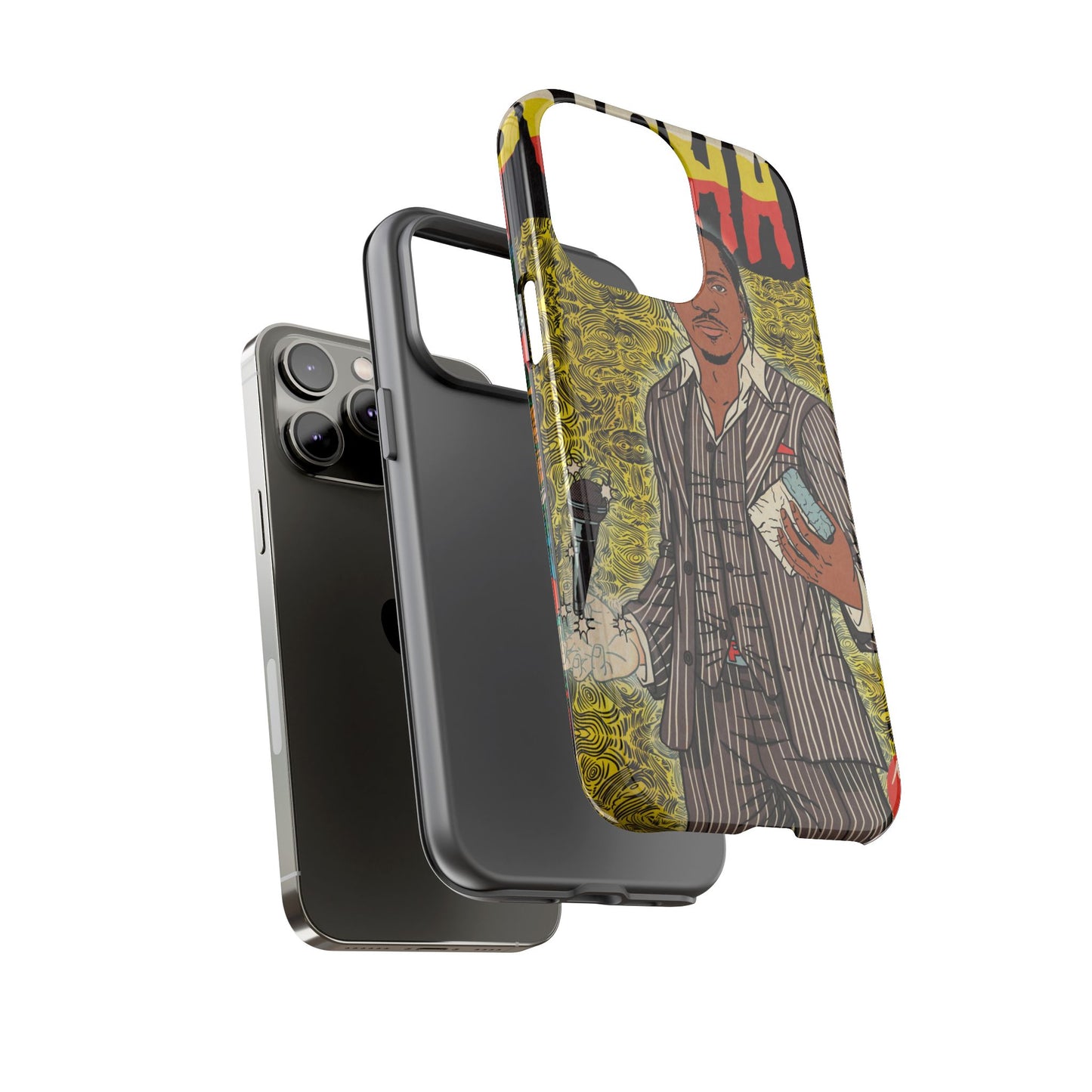 Pusha T - Comic Book Art - Tough Phone Cases