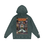 Tommy - Snow Washed Loose Cotton Hoodie