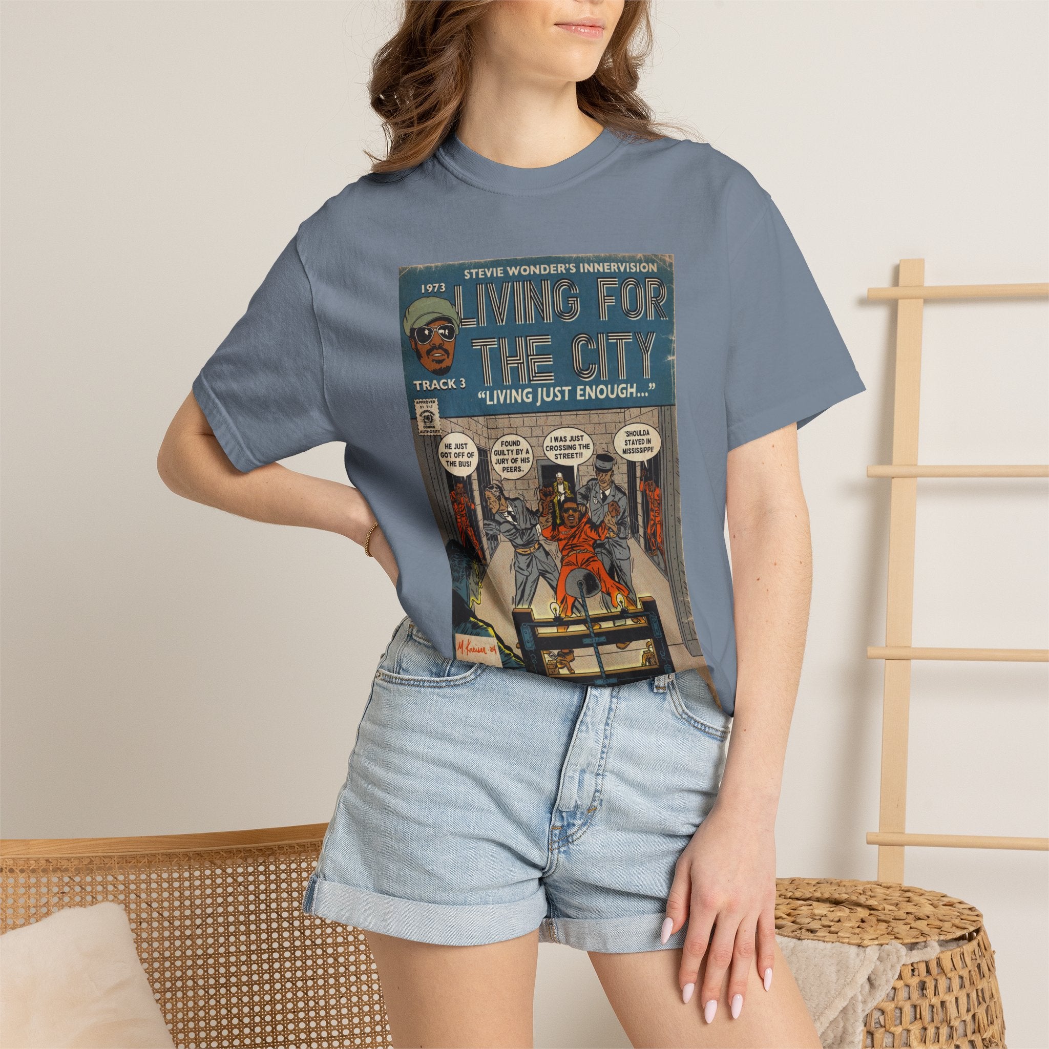 Living For The City - Unisex Comfort Colors T-shirt
