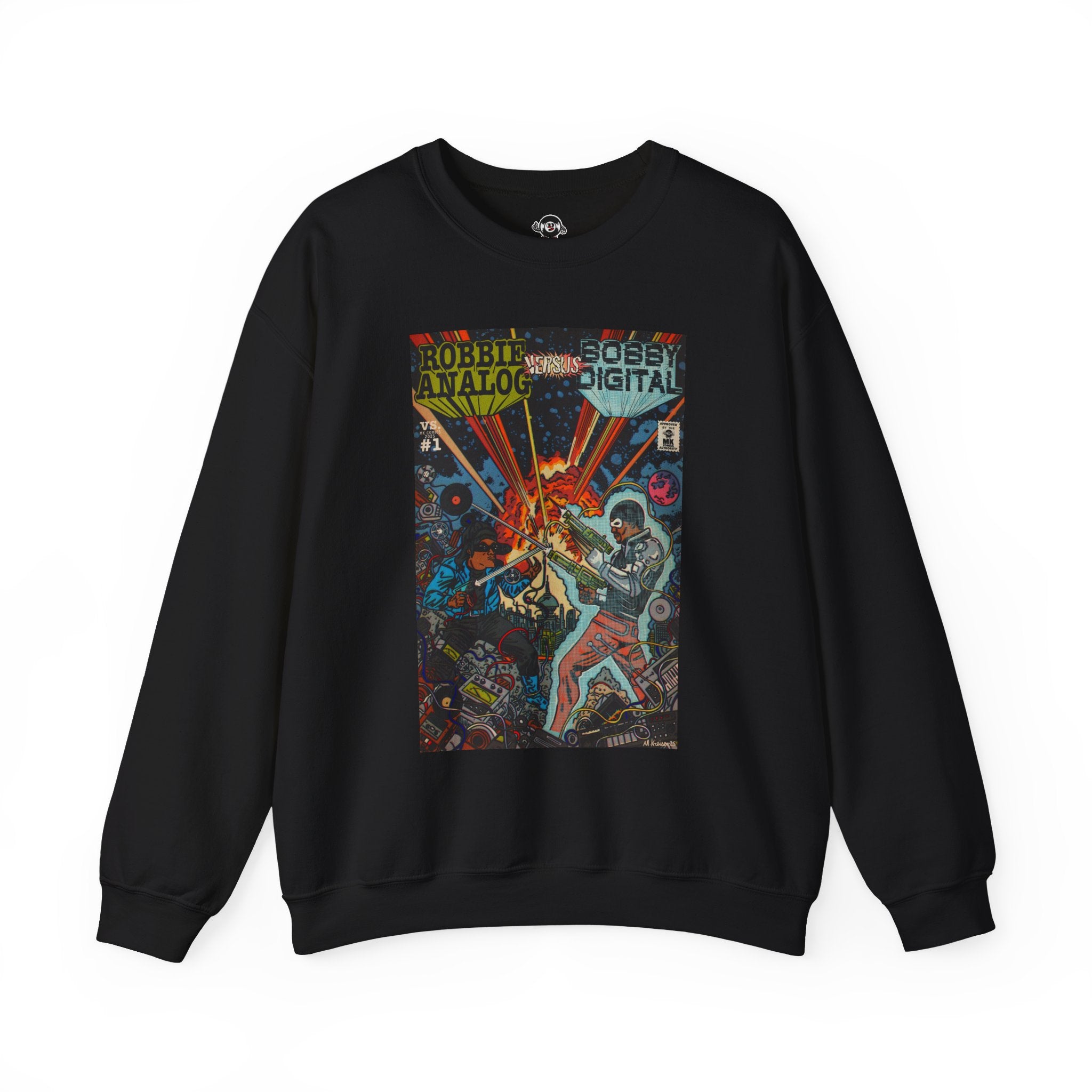 Analog vs. Digital - Unisex Heavy Blend™ Crewneck Sweatshirt