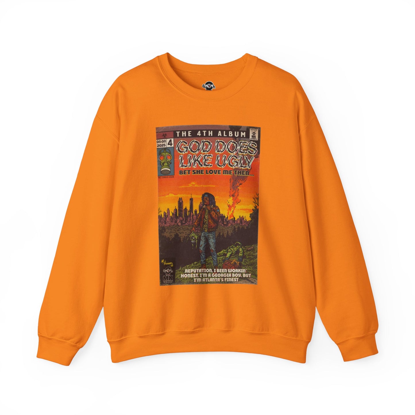 God Does Like Ugly - Unisex Heavy Blend™ Crewneck Sweatshirt