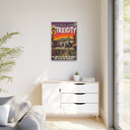 Toxicity - Matte Canvas, Framed (Multi-color)