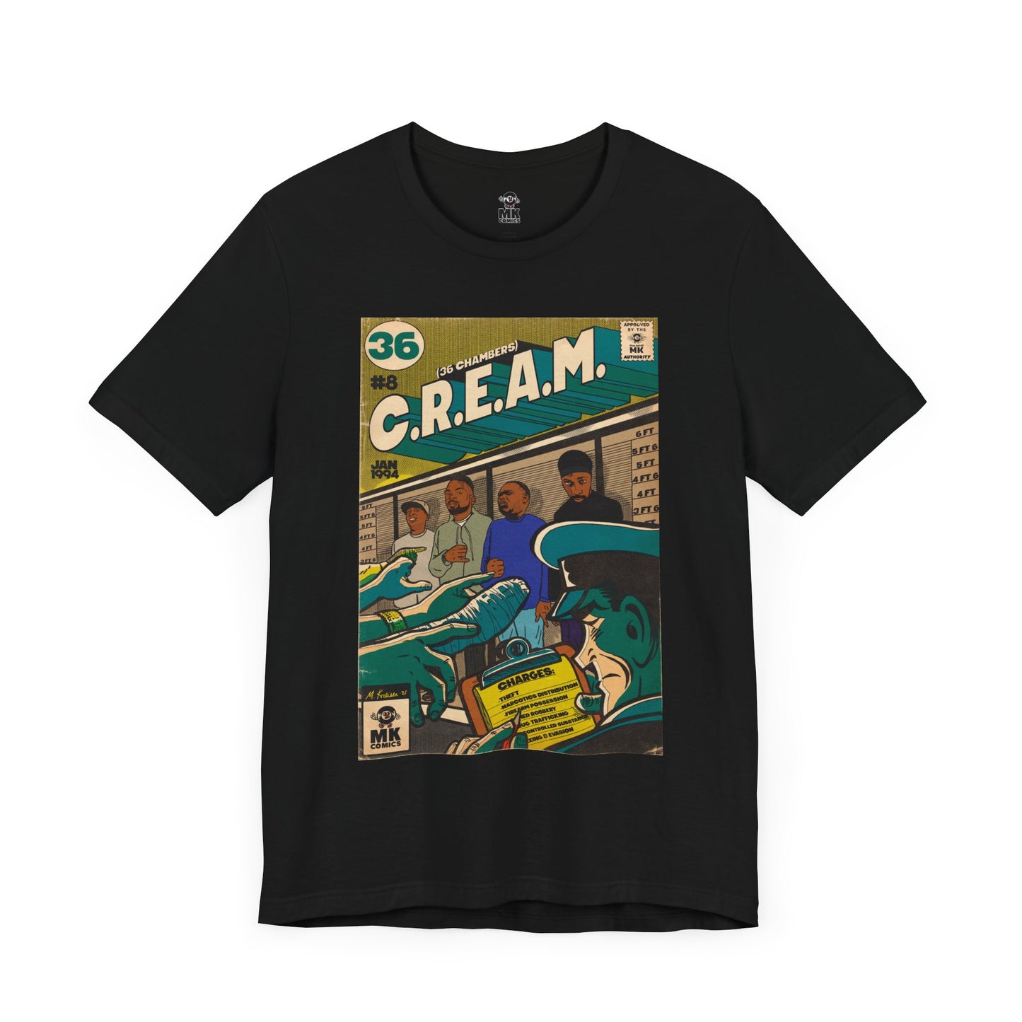 C.R.E.A.M - Unisex Jersey Short Sleeve Teem