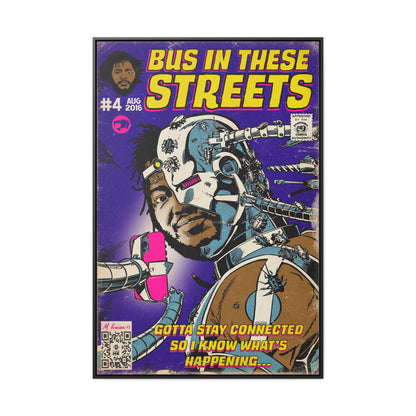 Thundercat - Bus In These Streets - Gallery Canvas Wraps, Vertical Frame