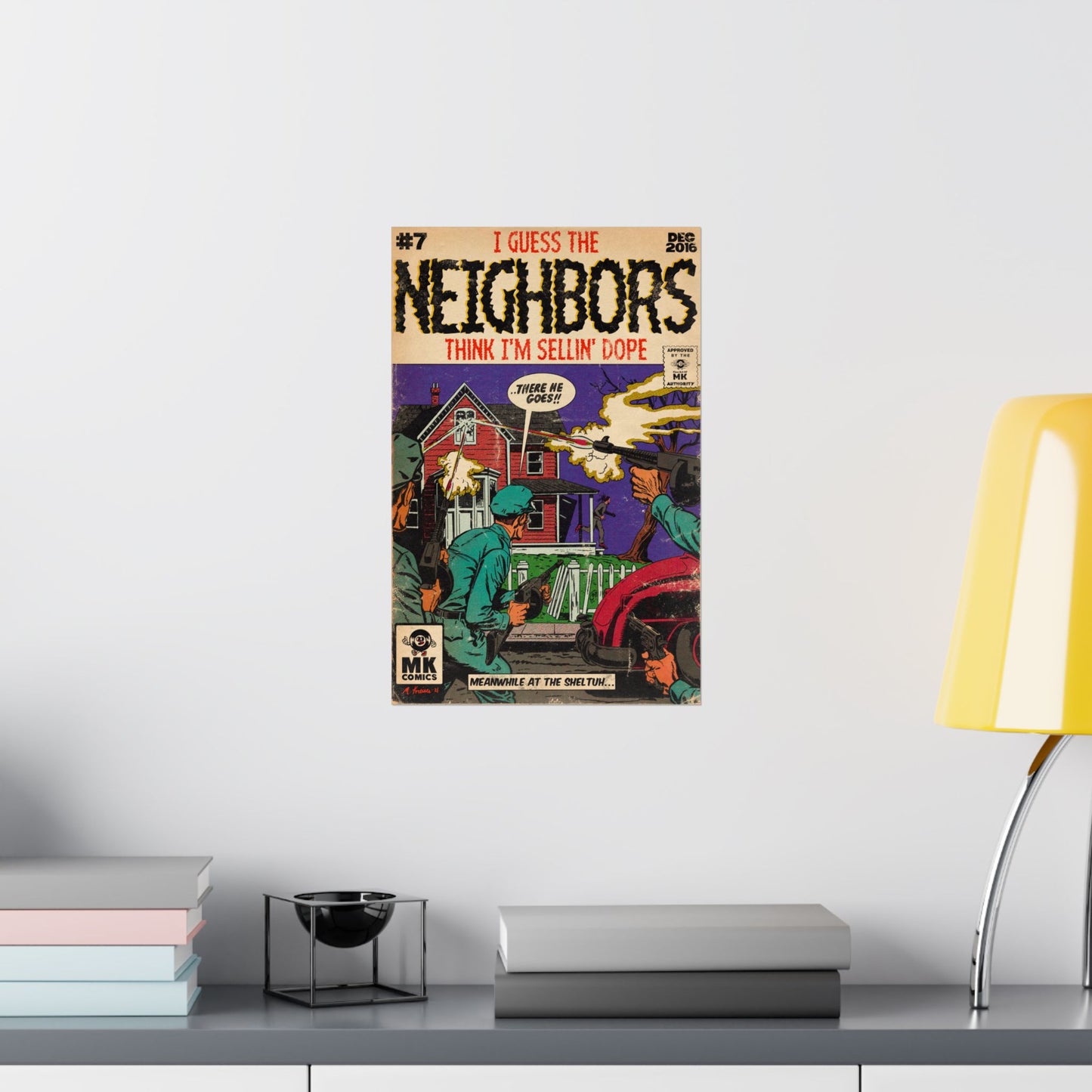 Neighbors - Vertical Matte Posters