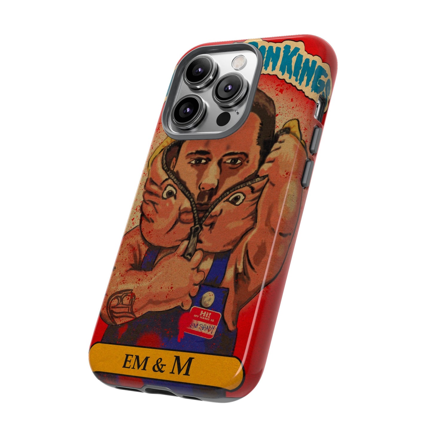 Em & M - Garbage Can Kings - Eminem - Tough Phone Cases