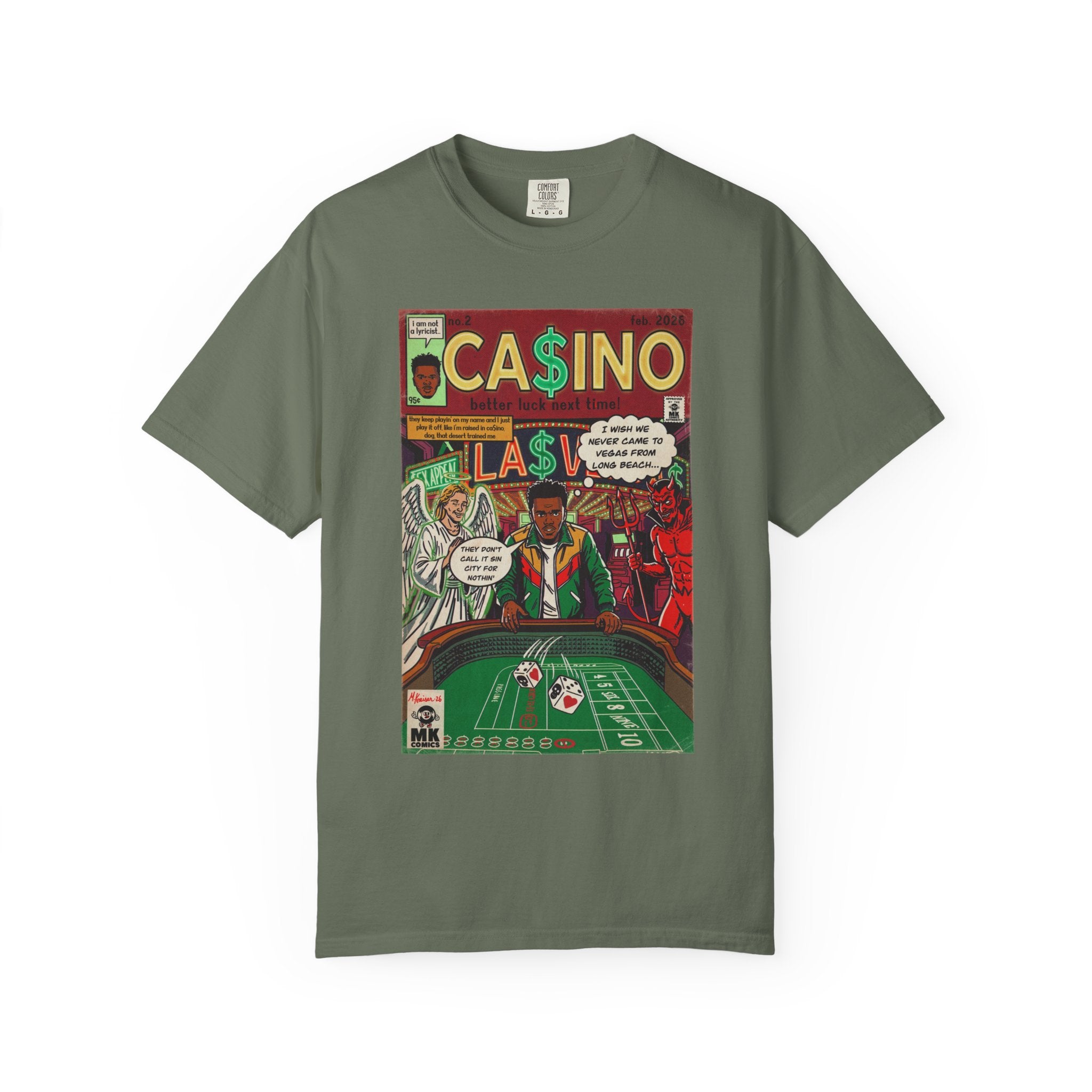 Casino - Unisex Comfort Colors T-shirt