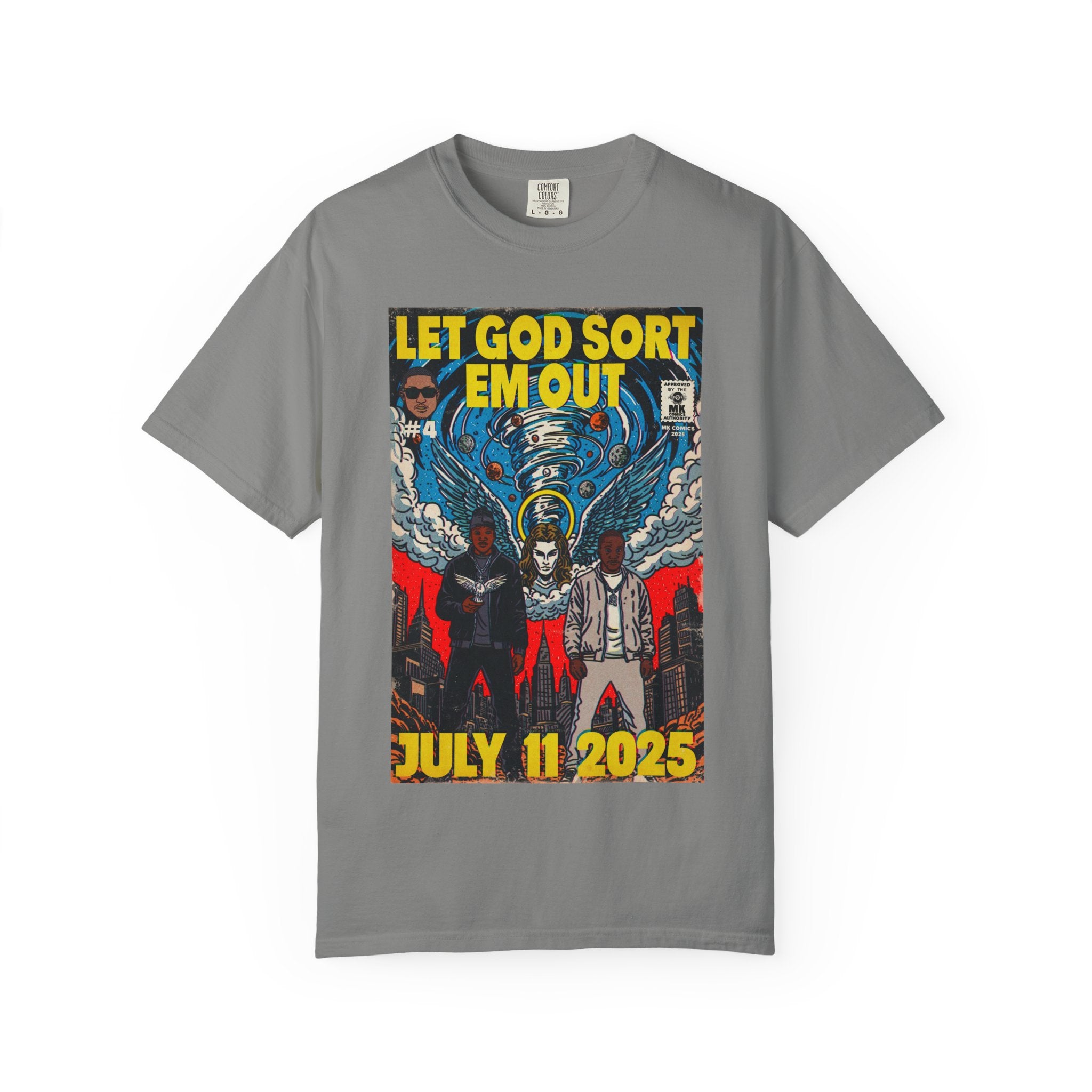 Let God Sort Em Out - Unisex Comfort Colors T-shirt