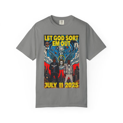 Let God Sort Em Out - Unisex Comfort Colors T-shirt