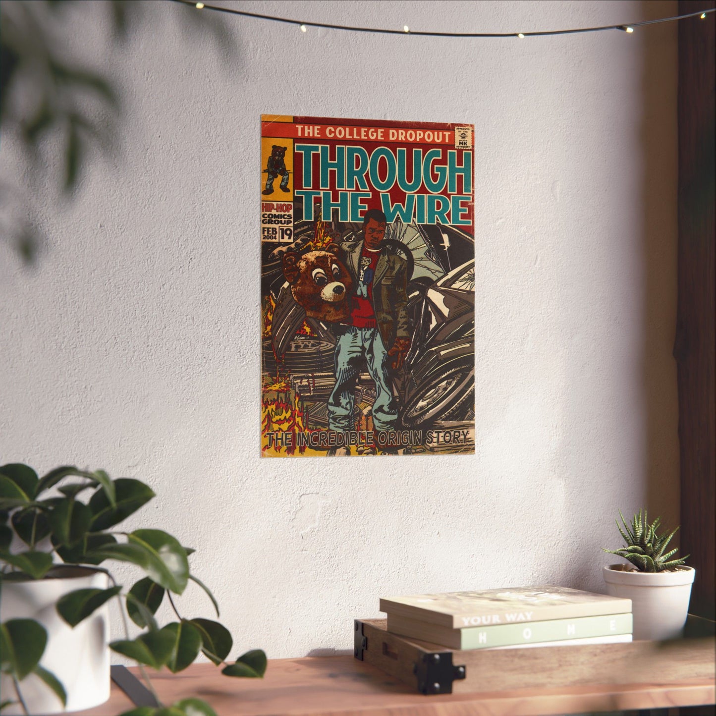 Through The Wire - Matte Vertical Posters