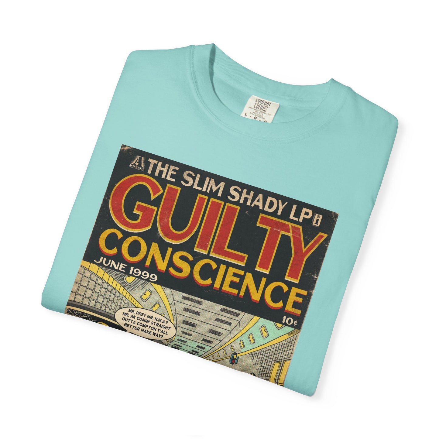 Eminem & Dr. Dre - Guilty Conscience - Unisex Comfort Colors T-shirt