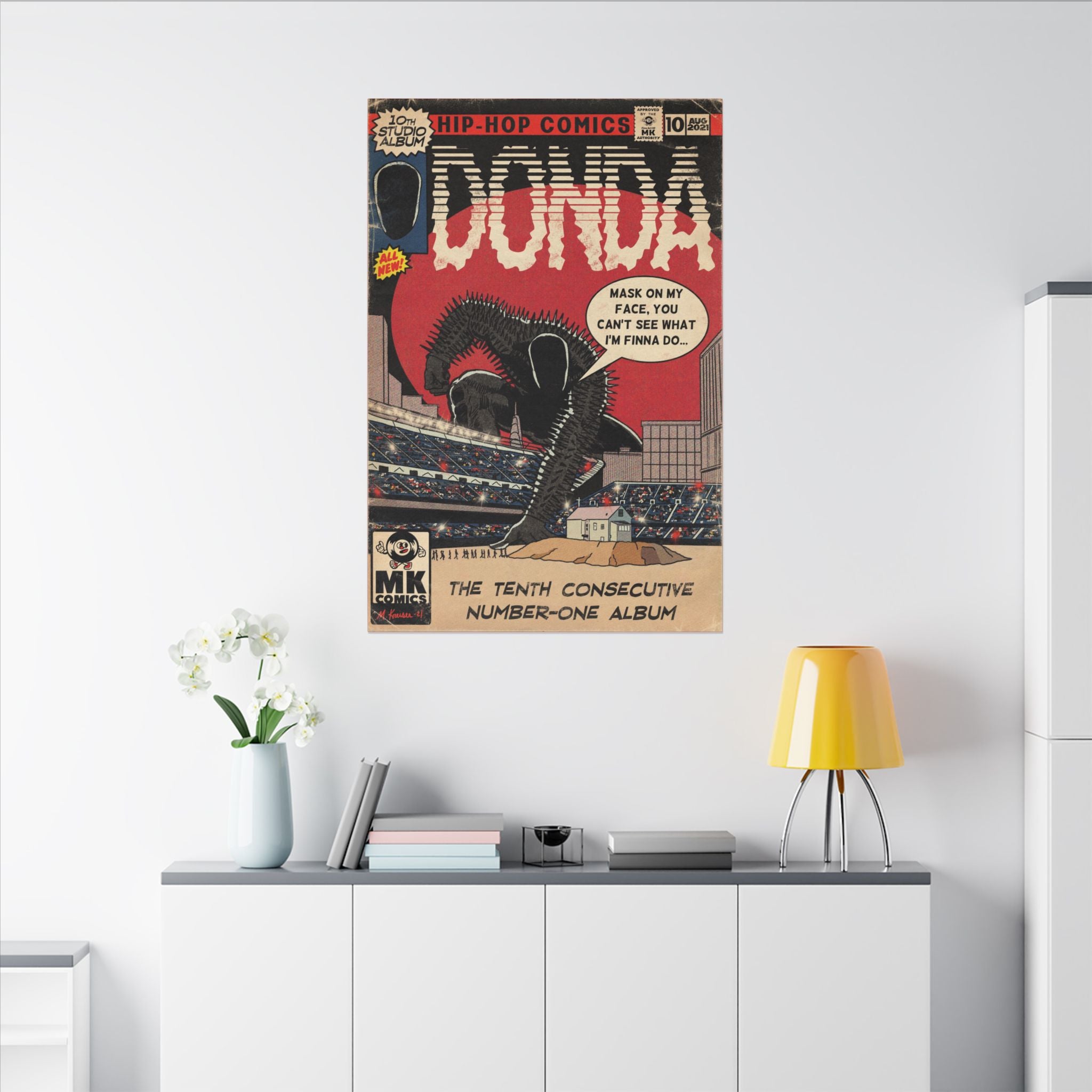 Don - Matte Canvas, Stretched, 0.75" (Multi-Size)