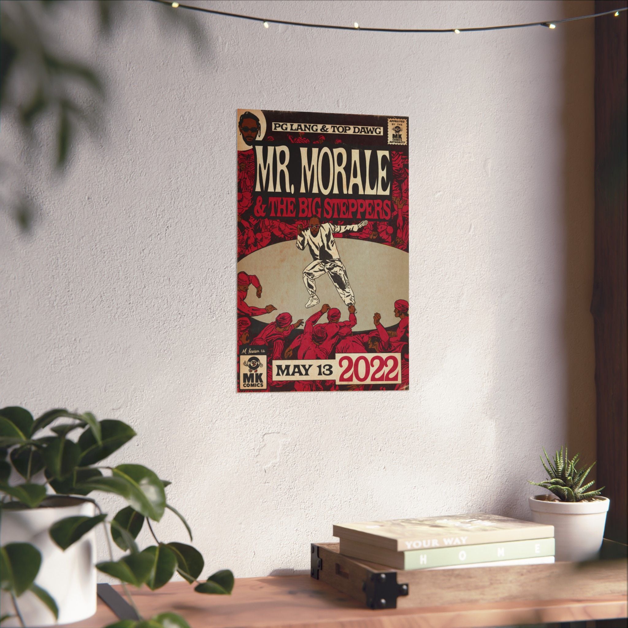 Mr.Morale & The Big Steppers- Vertical Matte Poster