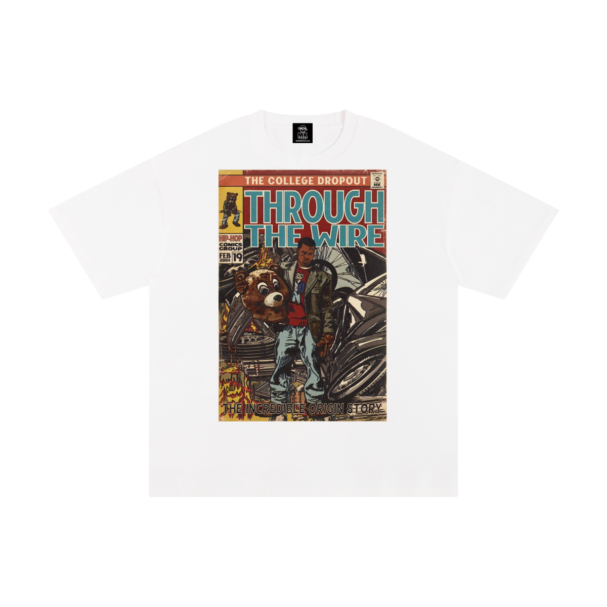 Through the Wire - Unisex Pure Cotton T-Shirt