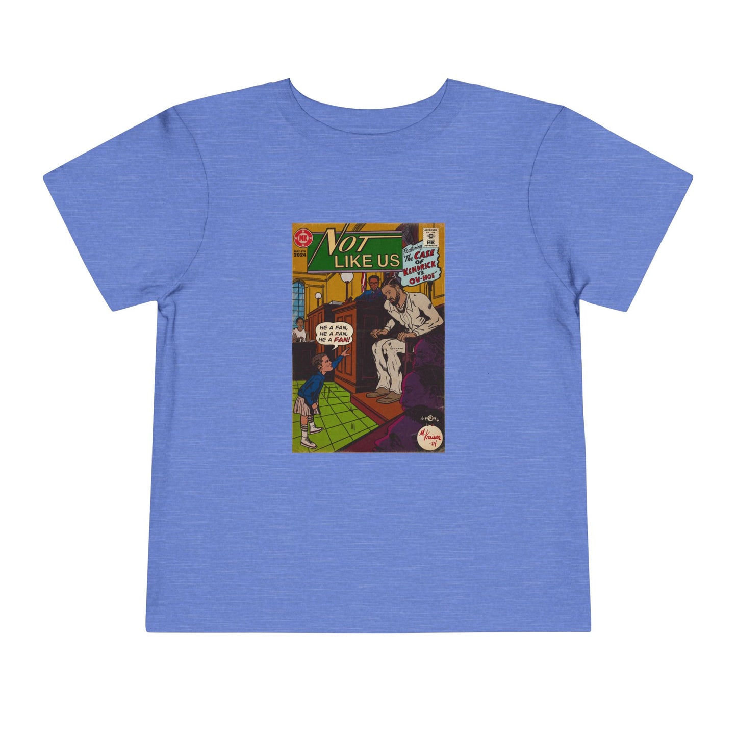 Kendrick Lamar - Not Like Us - Toddler Short Sleeve Tee