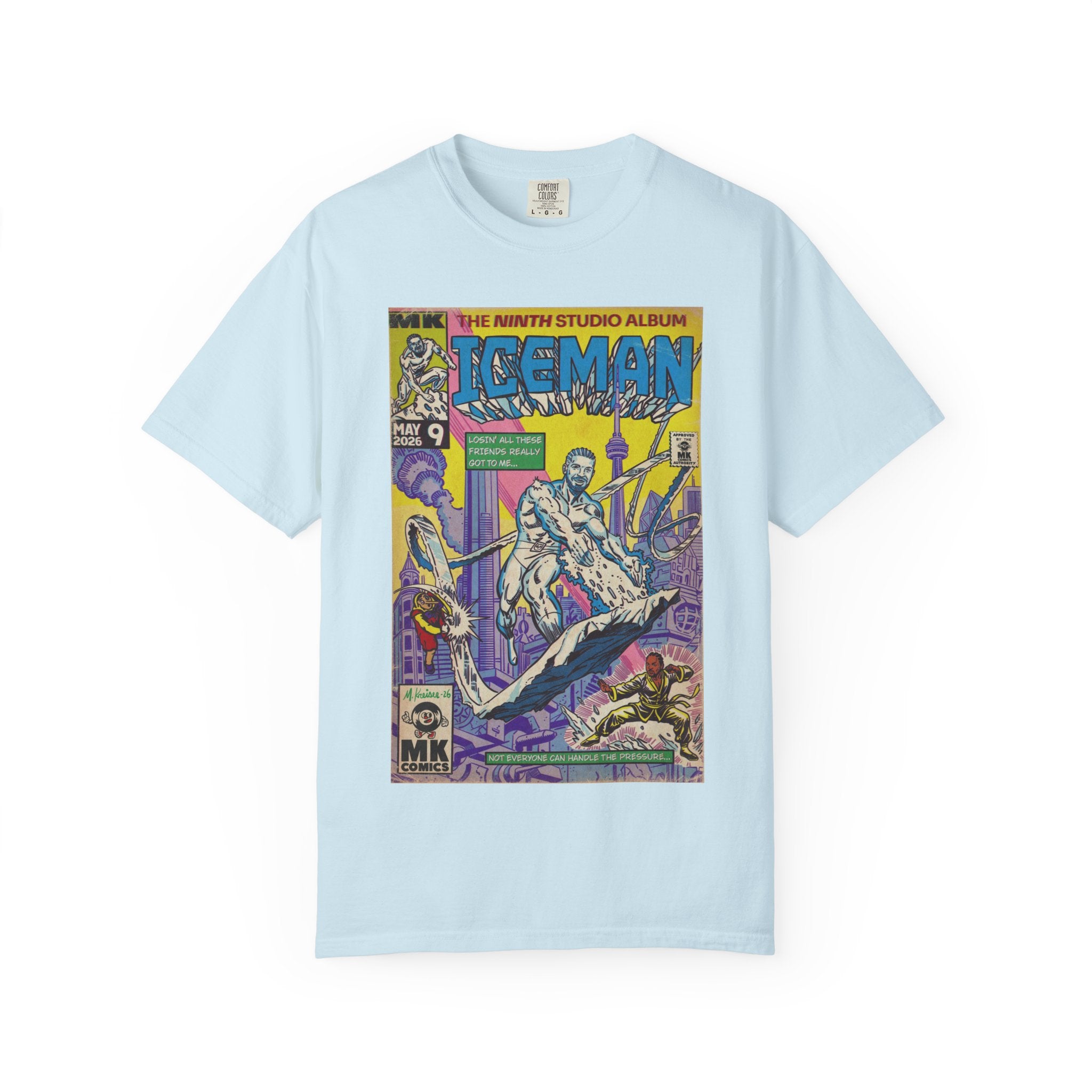Iceman - Unisex Comfort Colors T-shirt