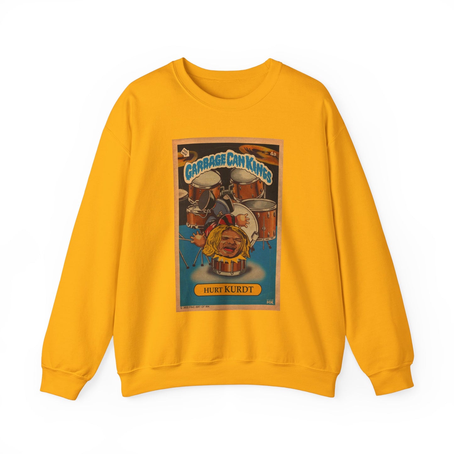 Hurt KURDT - Garbage Can Kings - Nirvana - Unisex Heavy Blend™ Crewneck Sweatshirt