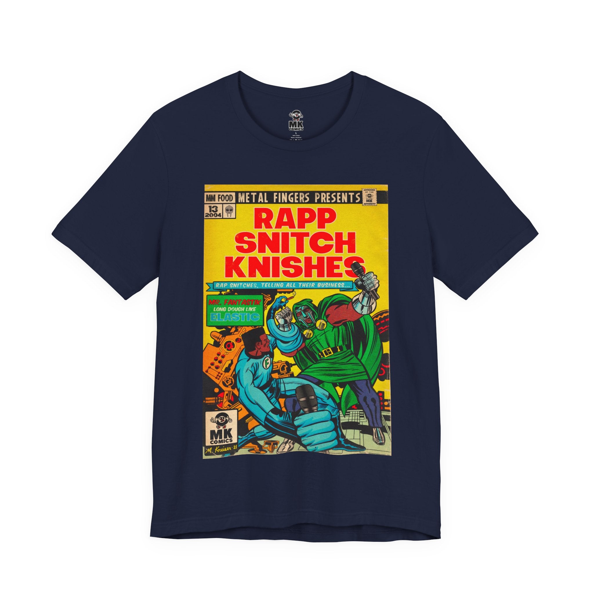 Rapp Snitch Knishes - Unisex Jersey Short Sleeve Tee