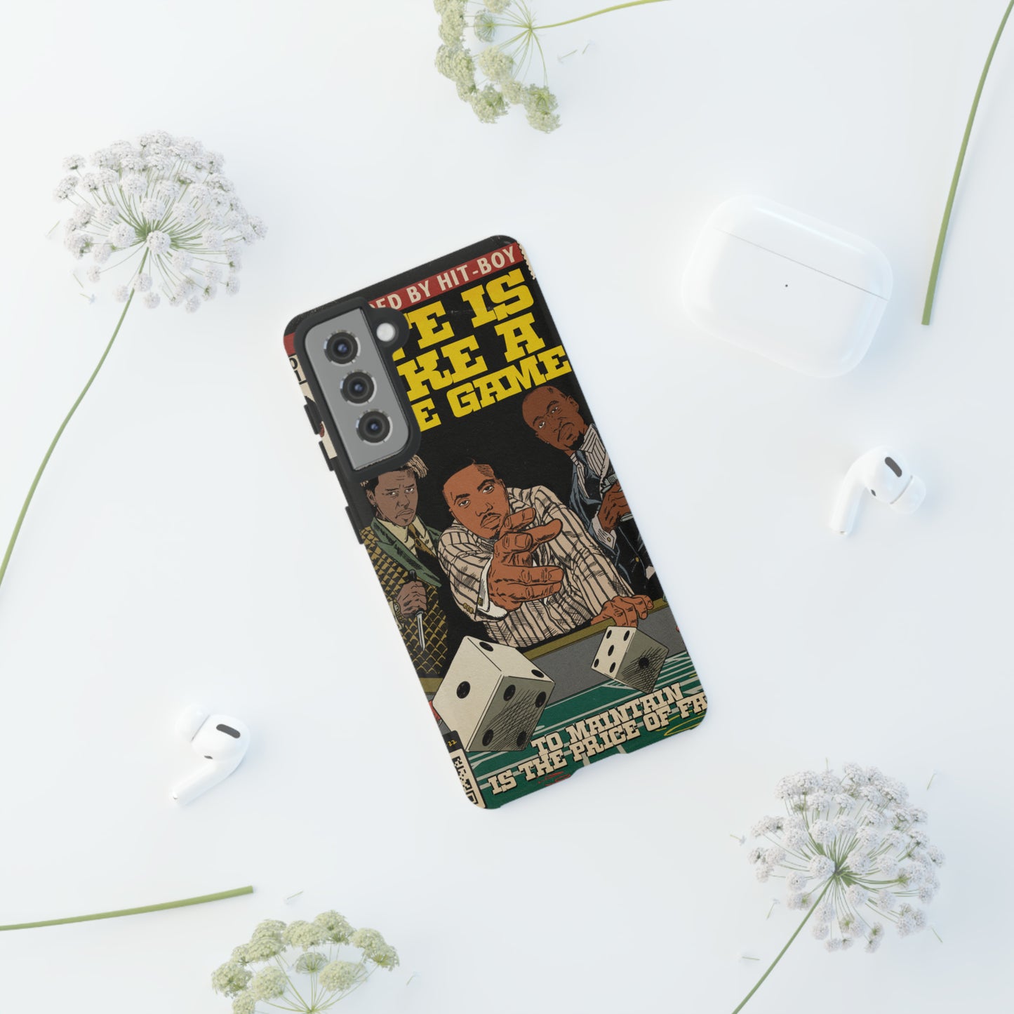 Nas, Cordae, & Freddie, Life Is Like A Dice Game - Tough Phone Cases