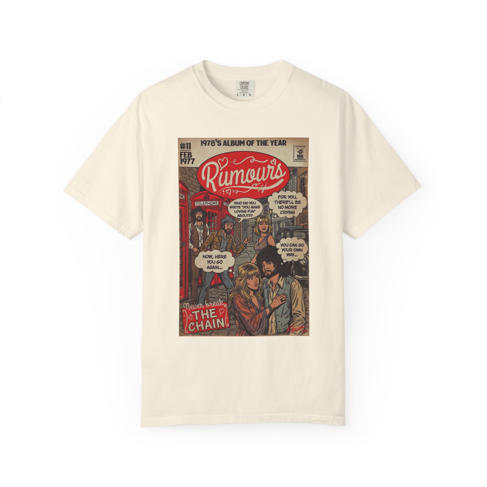 Rumours - Unisex Comfort Colors T-shirt