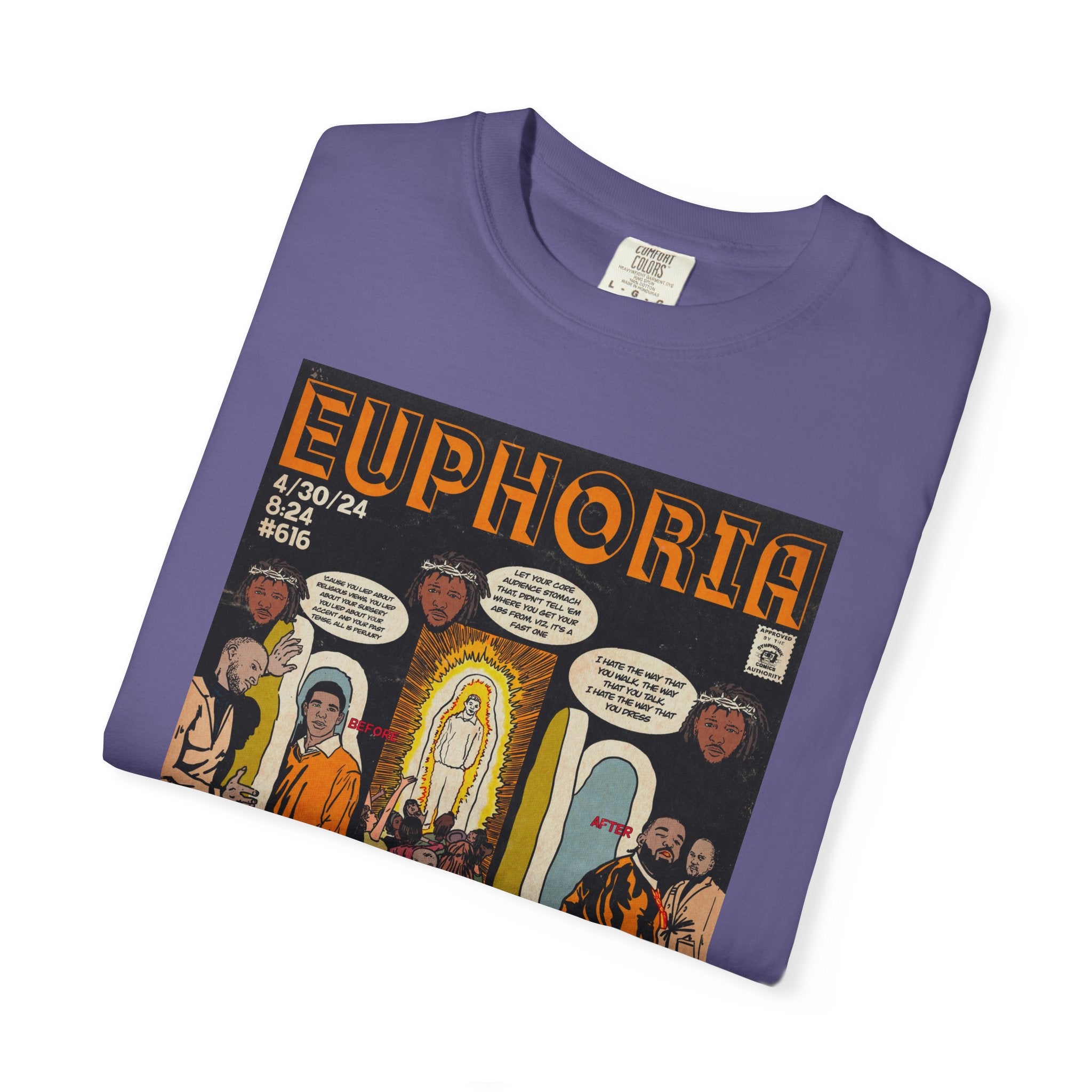 Euphoria - Unisex Comfort Colors T-shirt